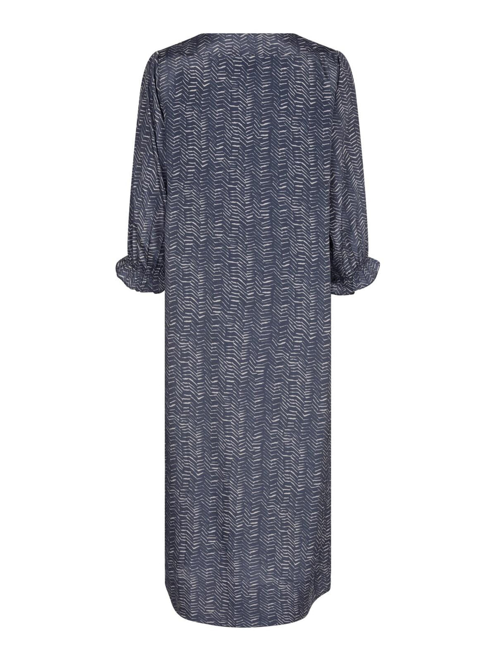 Neo Noir - Palace Zigzag Duo Dress - Midnight Blue Kjoler