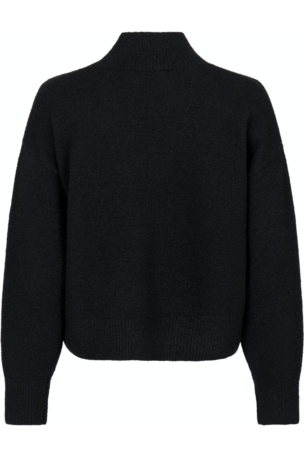 Neo Noir - Paulina Knit Blouse - Black Strikbluser