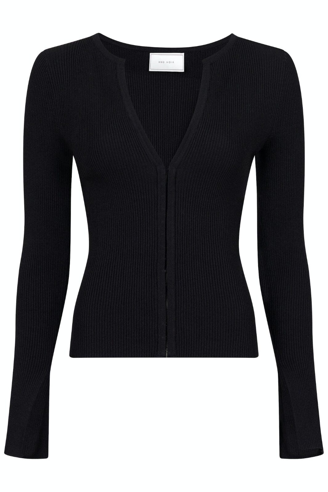 Neo Noir - Shirley Knit Cardigan - Black Cardigans