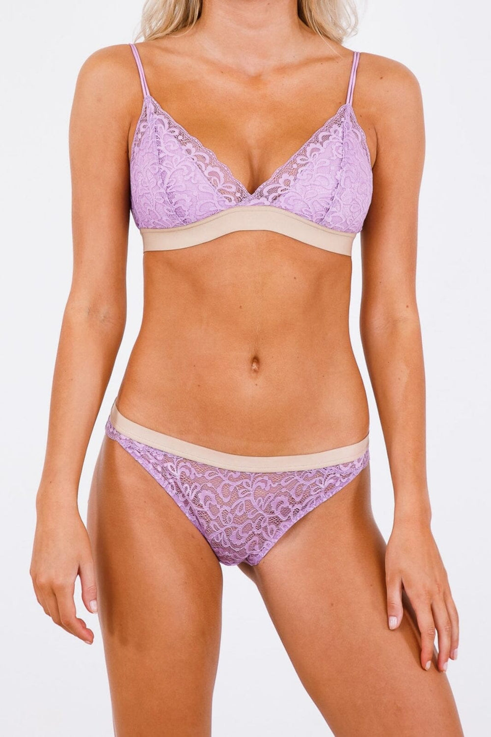 Neo Noir - Skin Cherry Brief - Lavender Trusser