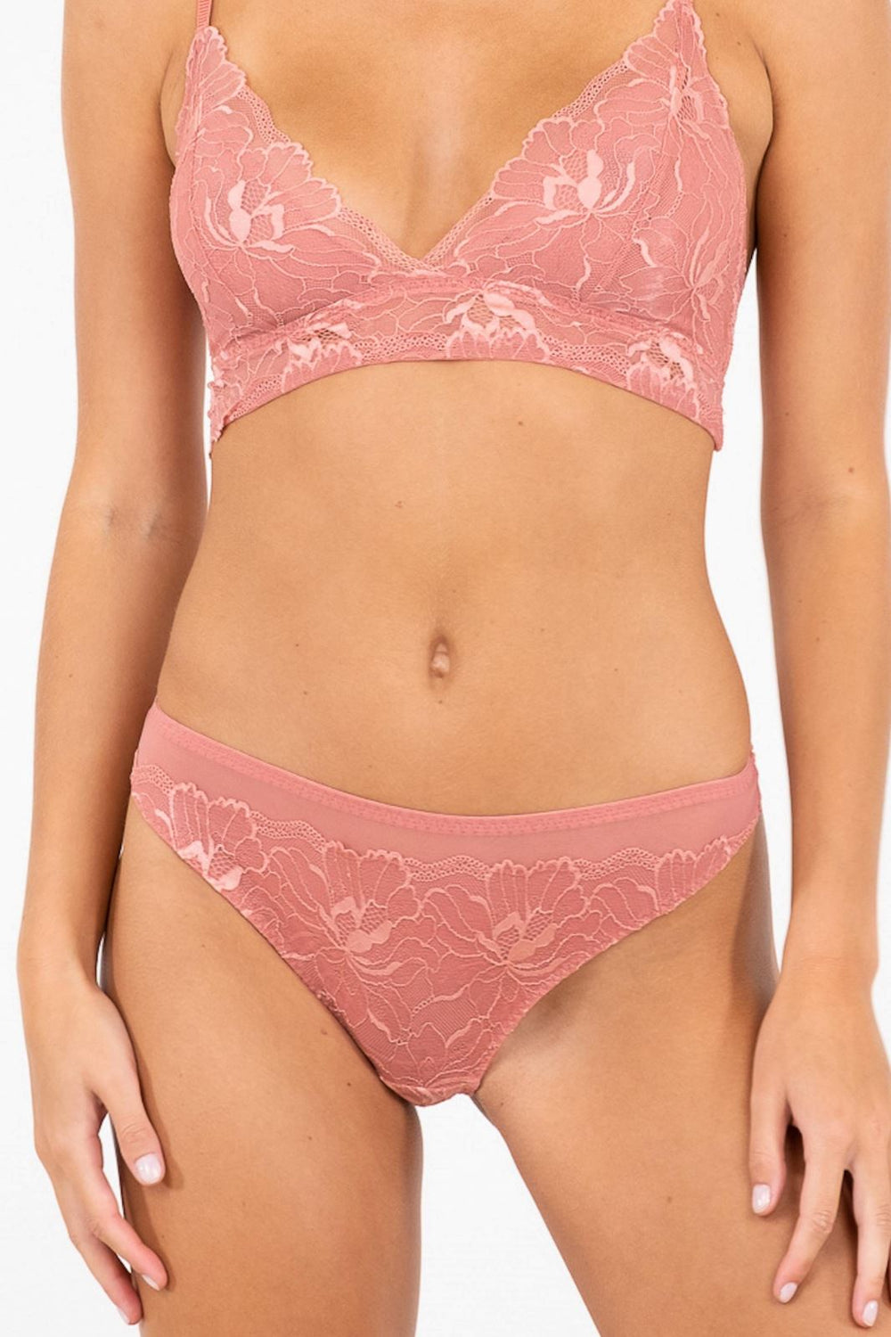 Neo Noir - Skin Mandarine String - Coral Red Undertøj