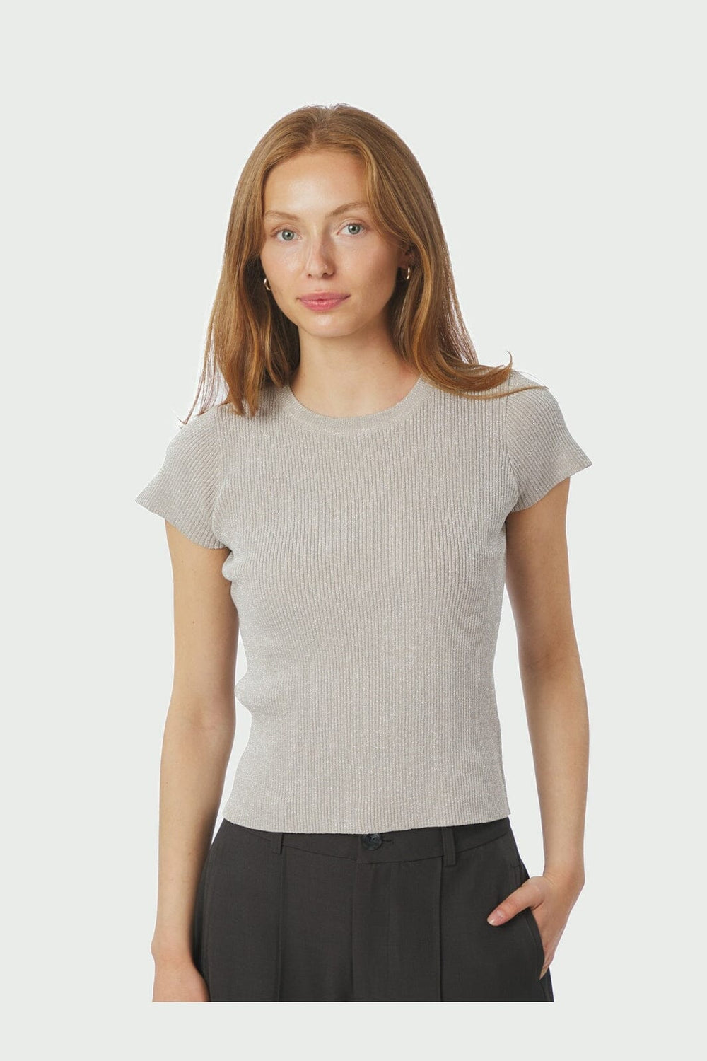 Neo Noir - Tirra Glitter Top 166817 - 213 - Sand