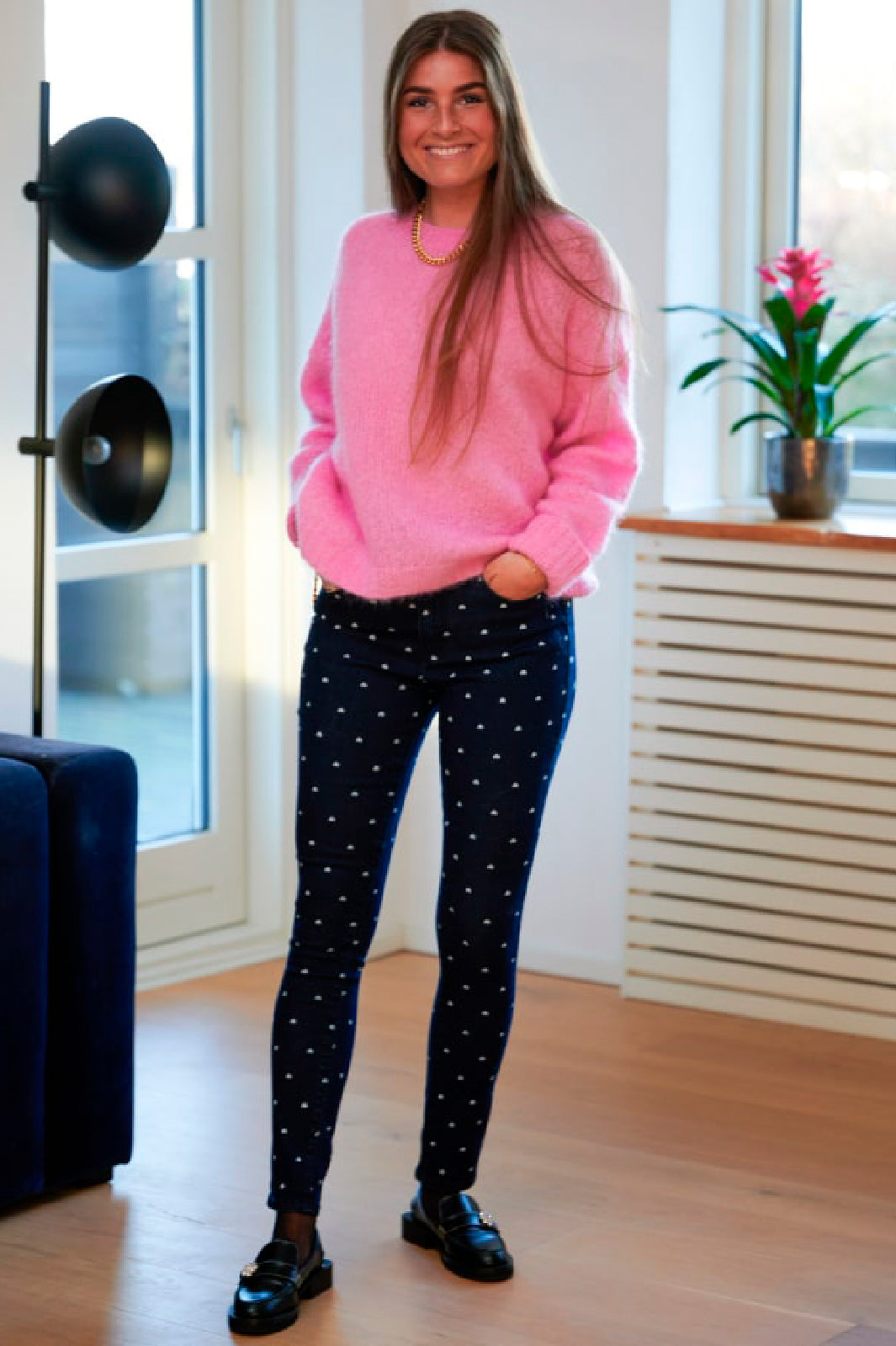 Noella - Demi Print Jeans - Denim Bukser