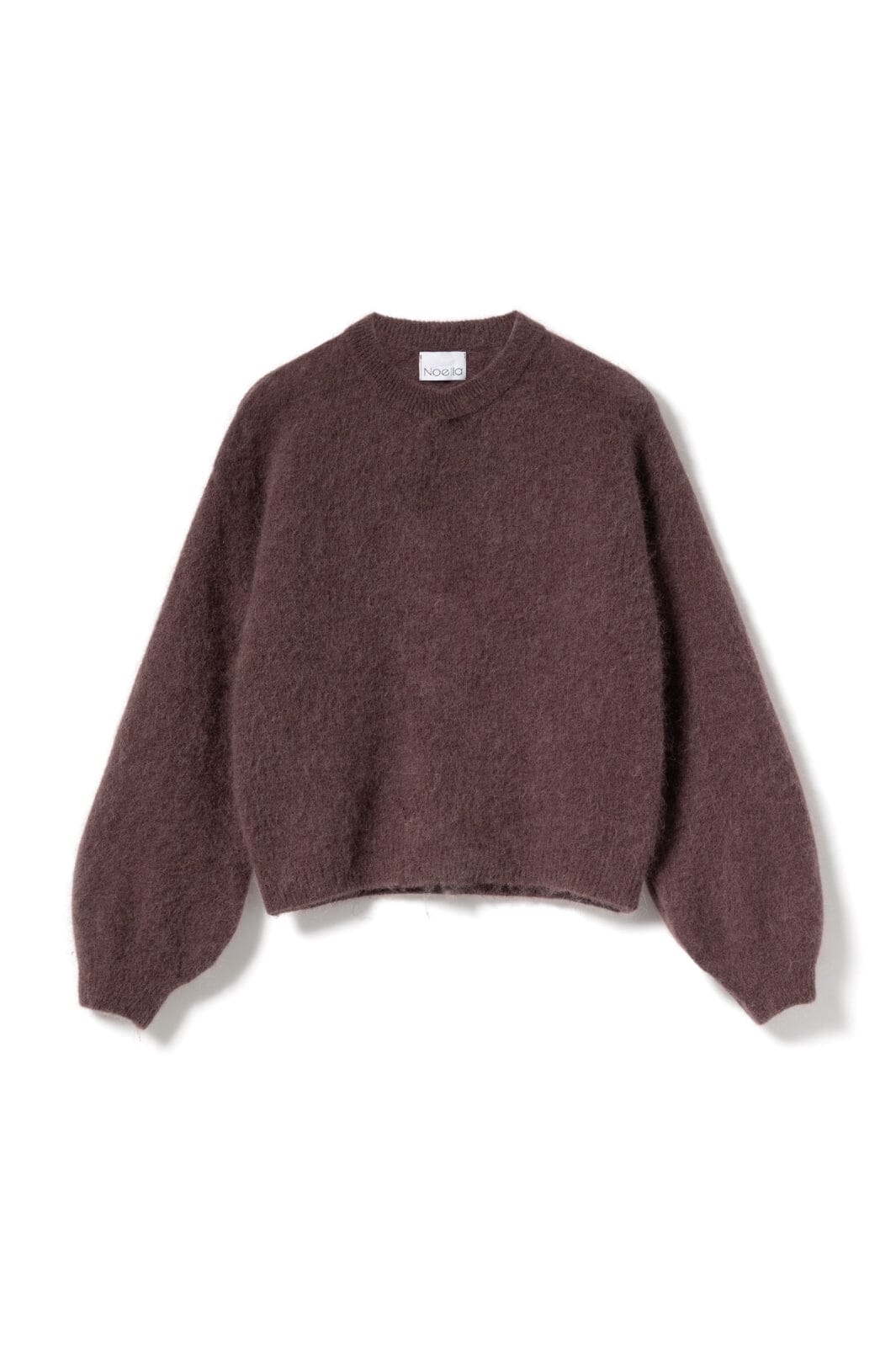 Noella - Kae Knit 12940085 - 1471 - Medium Brown Strikbluser