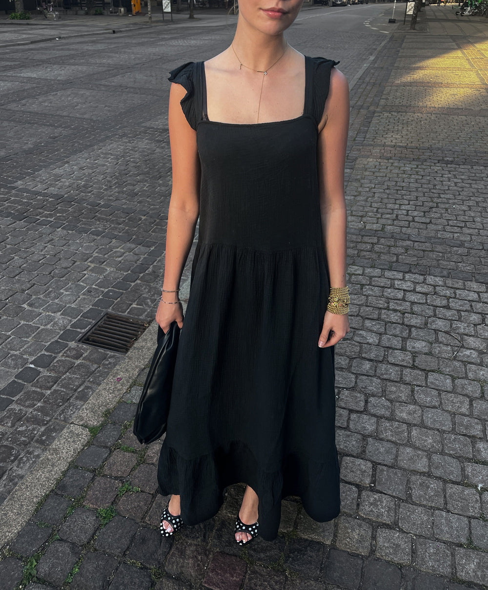 Noella - Lina Dress 13110002 - 004 - Black Kjoler