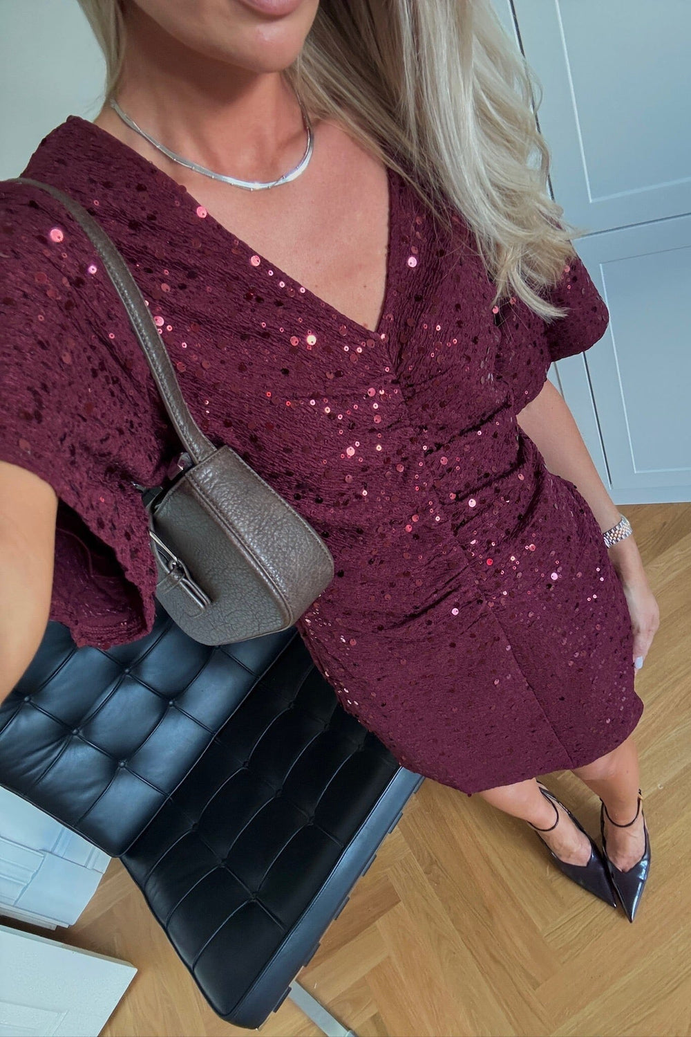 Noella - Soli Dress 11630001 - 1393 - Winetasting Kjoler