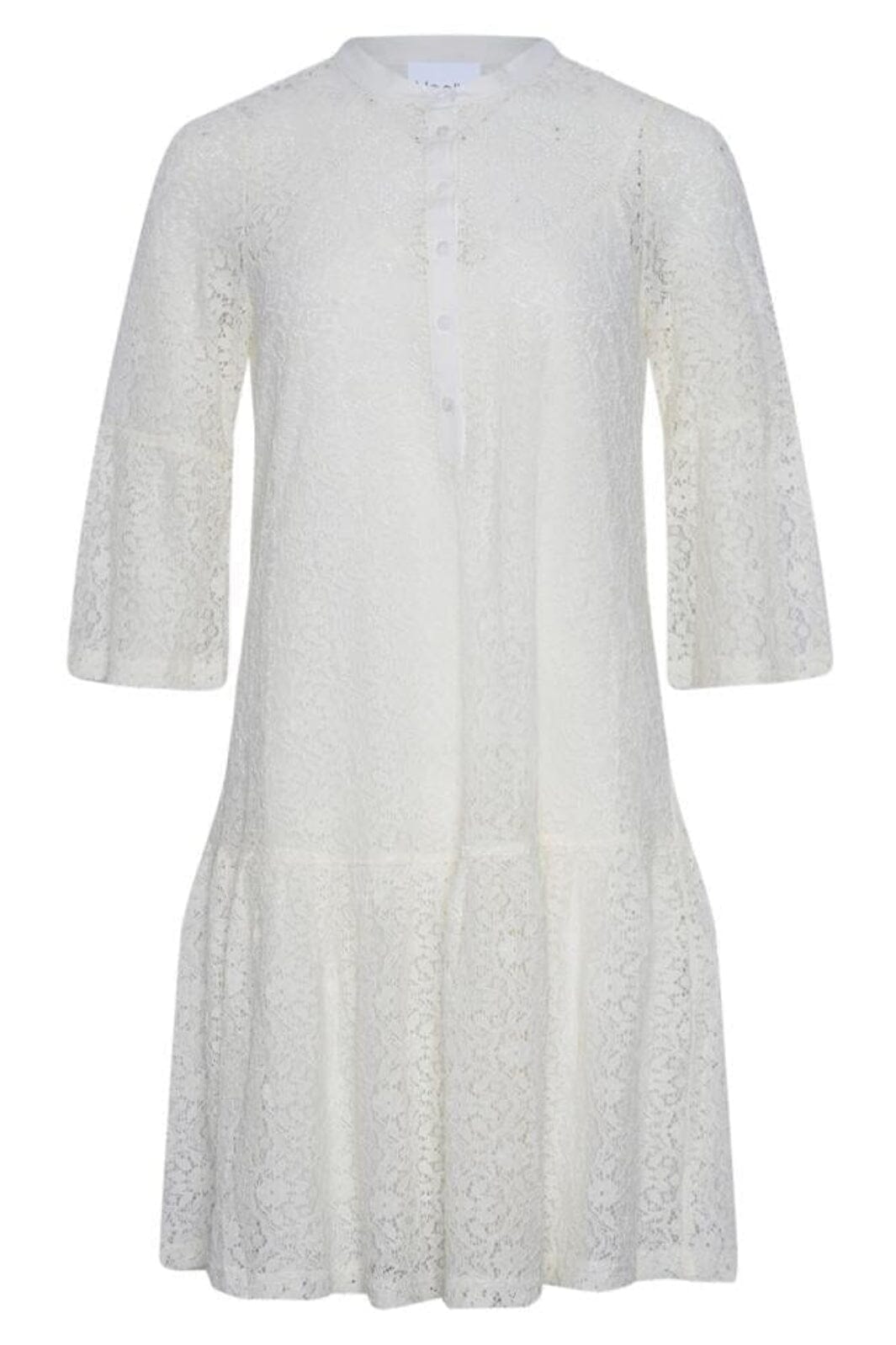 Noella - Verona Dress - 006 Offwhite Kjoler