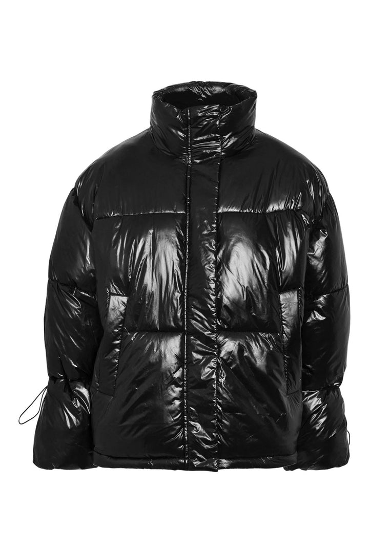 Noisy May - Nmallie Shiny Puffer - 4852571 Black