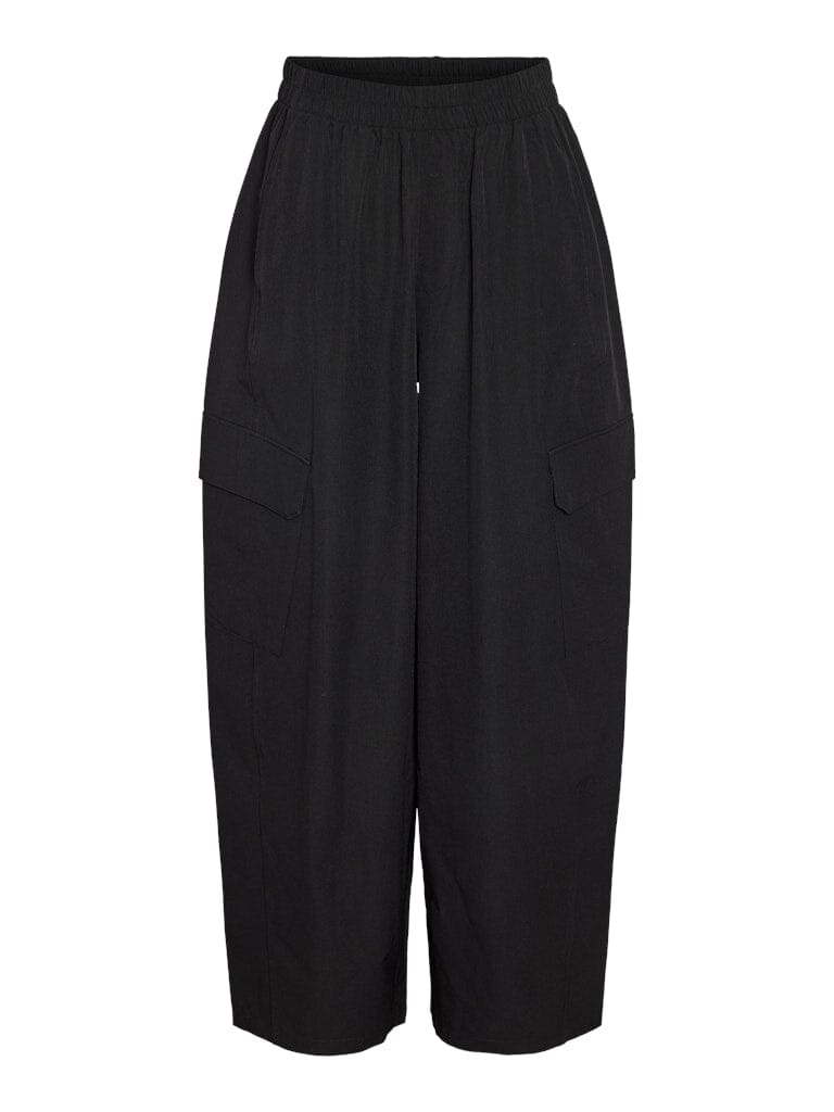 Noisy May - Nmkirby Barrel Pants - 5049488 Black Bukser