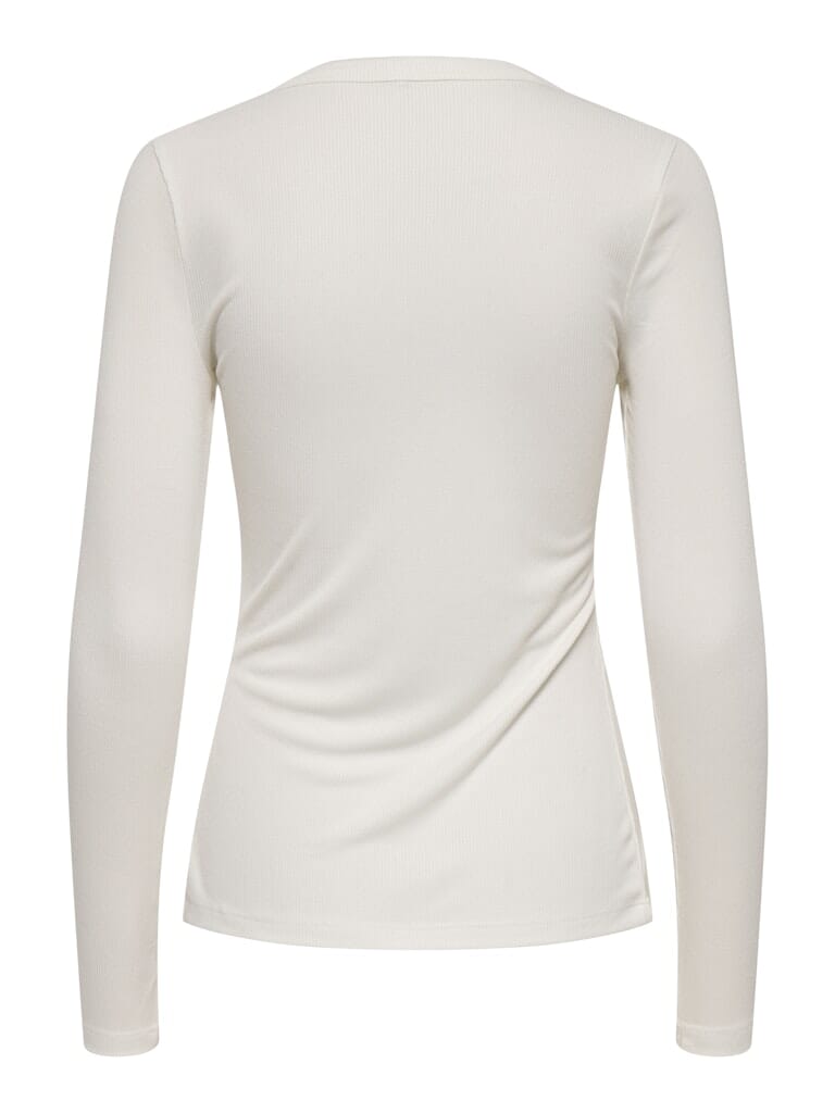 Only - Onlbora L/S Cardigan - 4956937 Cloud Dancer Cardigans