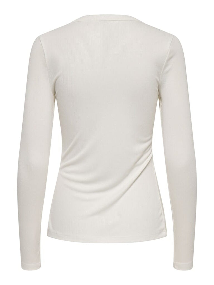 Only - Onlbora L/S Cardigan - 4956937 Cloud Dancer Cardigans