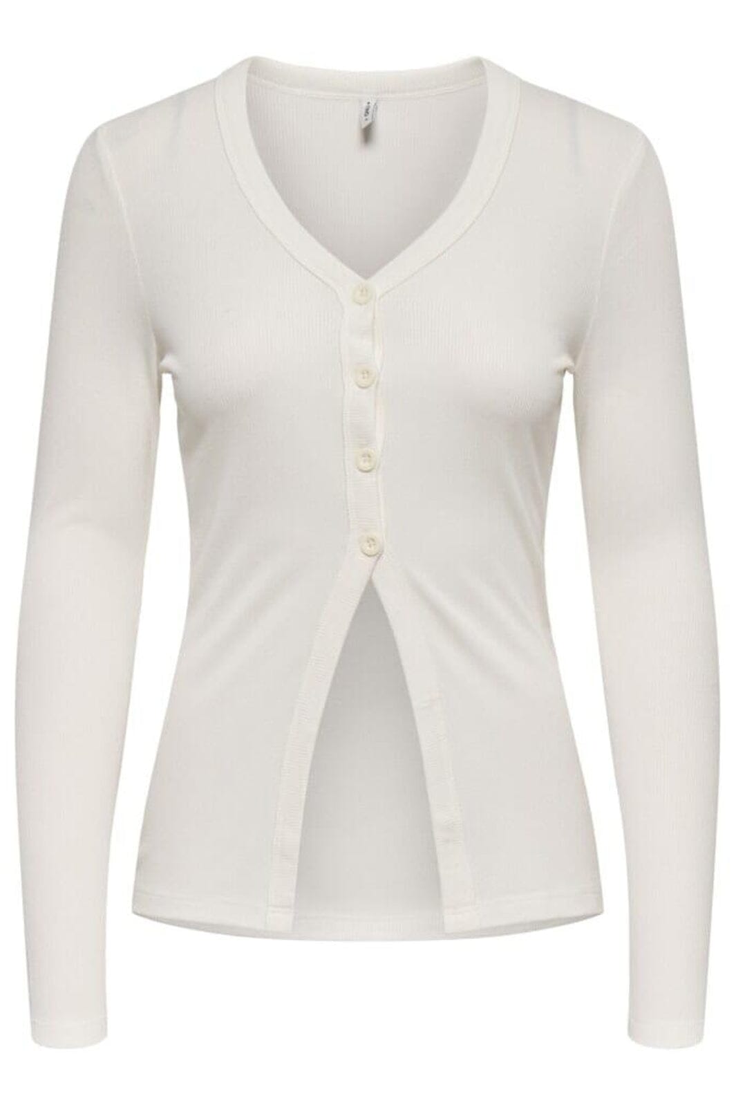 Only - Onlbora L/S Cardigan - 4956937 Cloud Dancer Cardigans
