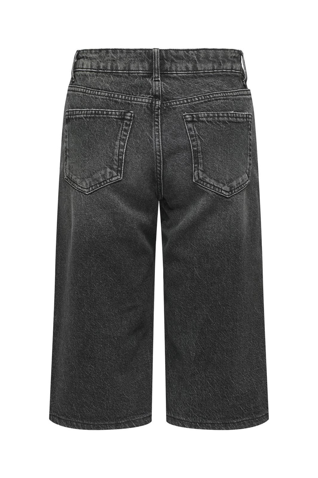 Only - Onlcobain Reg Wide Long B Shorts Dot 15344297 - 4720522 - Black Denim