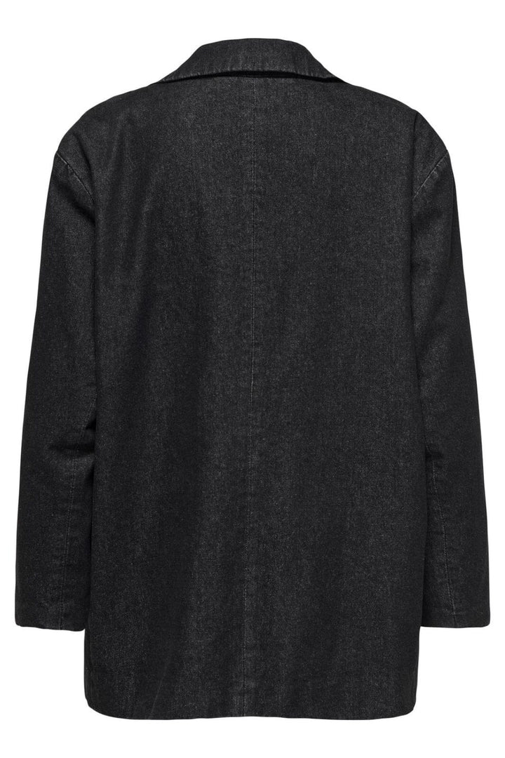 Only - Onlcory Ls Blazer Gua - 4744981 Washed Black Jakker