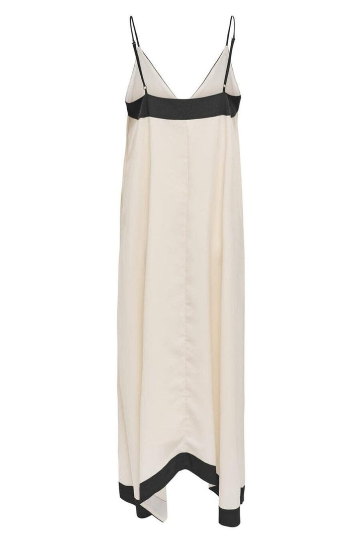 Only - Onldiana Life Strap Long Dress - 4722983 Eggnog W Black