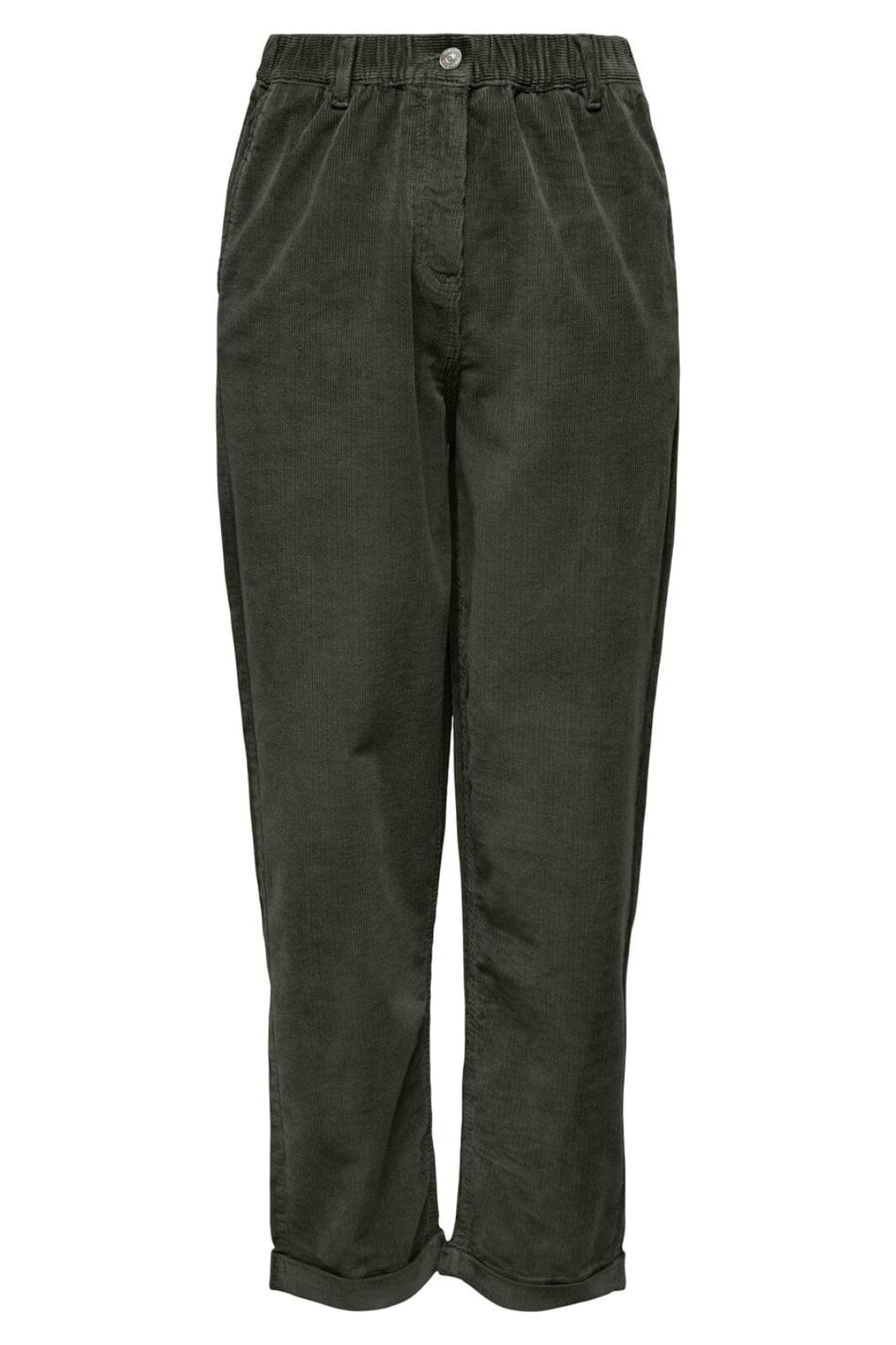 Only - Onlflora Ela Cord Carrot Pant - 4411589 Rosin Bukser
