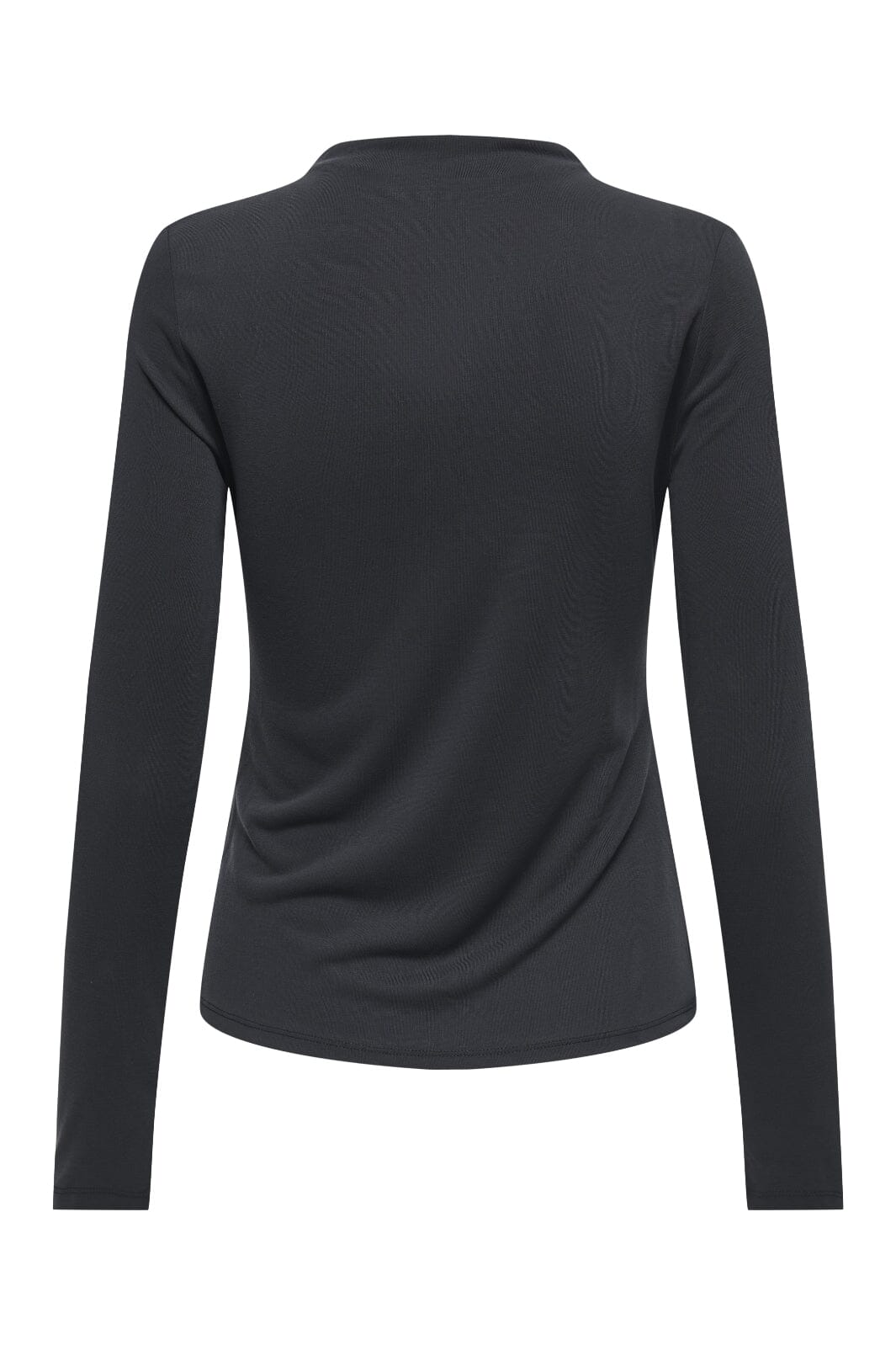 Only - Onlfree Life L/S Drape Top - 4841918 Black