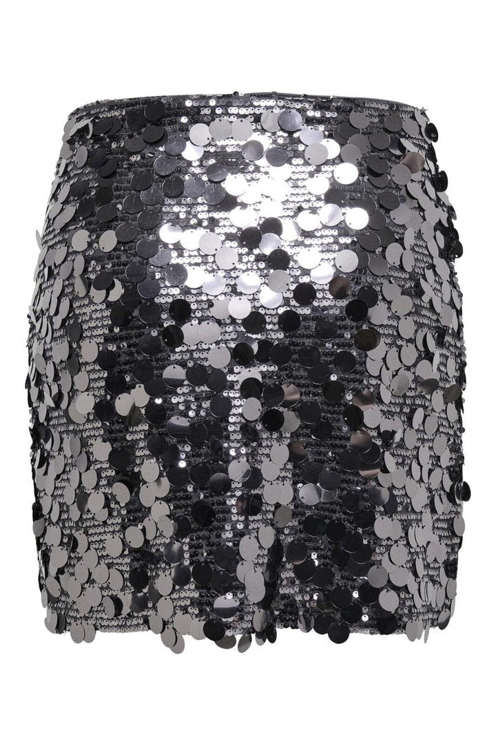 Only - Onljadel Sequins Skirt - 4959443 Gunmetal W. Gunmetal Sequins