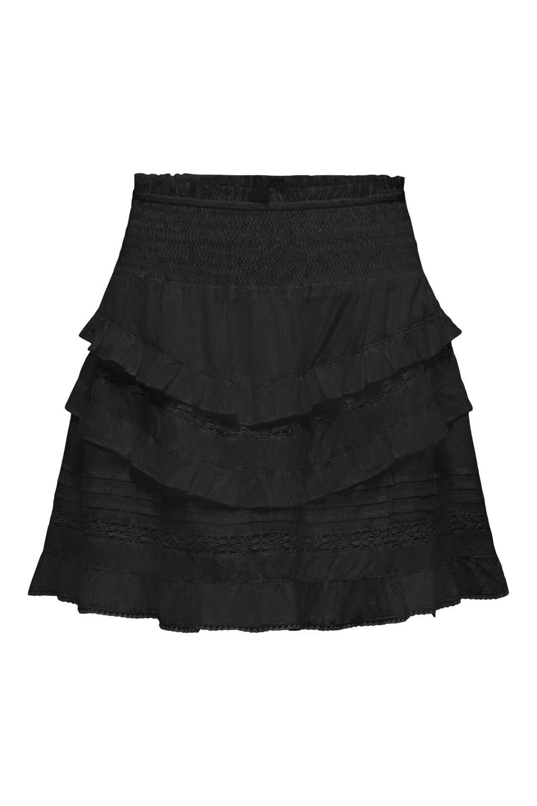 Only - Onljasmin Flounce Skirt 15352497 - 4852882 - Black