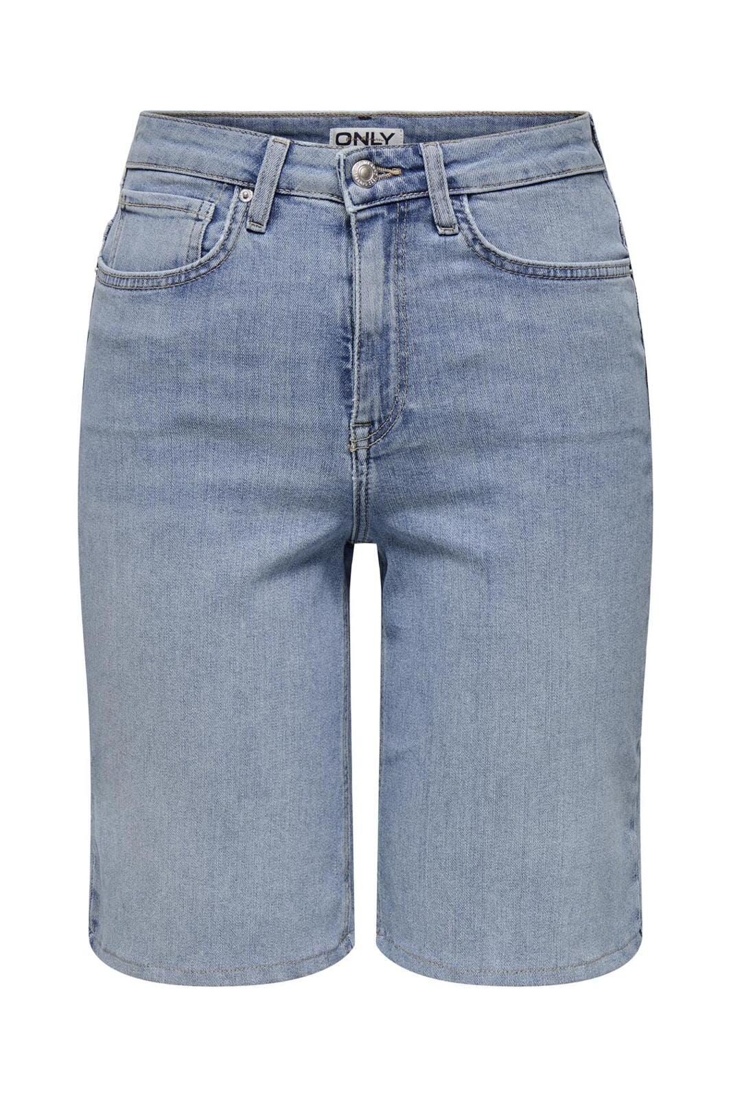 Only - Onlmadison Blush Shorts Cro 15346089 - 4732913 - Light Blue Denim