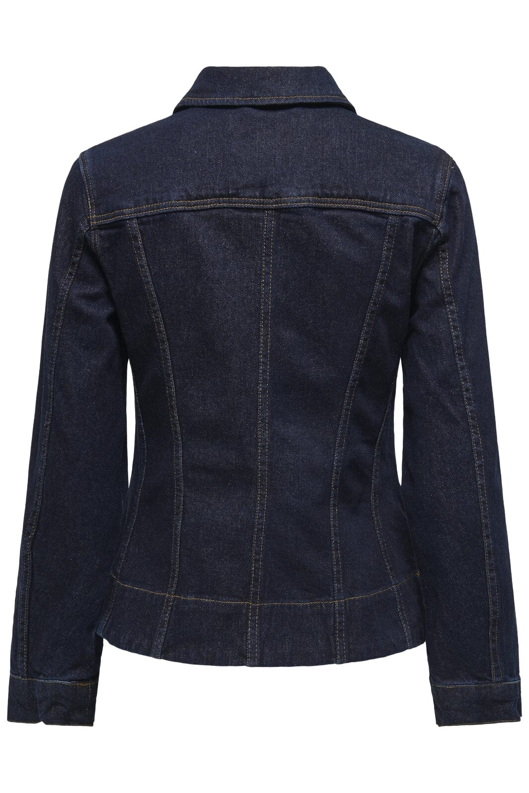 Only - Onlmadison Ls Shaped Jacket Mae - 4657628 Dark Blue Denim Jakker
