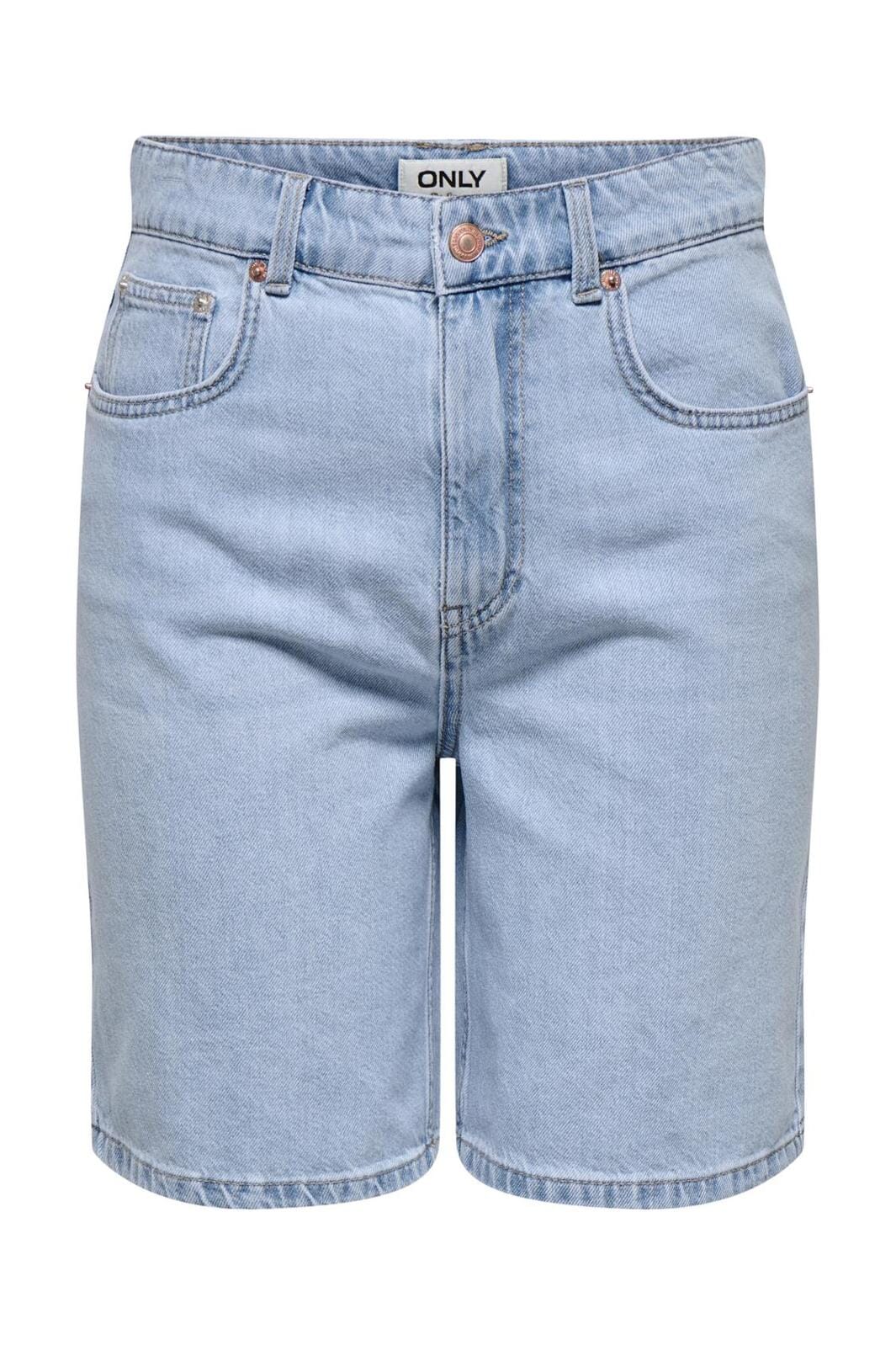 Only - Onlrobyn Long Shorts Pim Oy - 4721160 Light Blue Denim