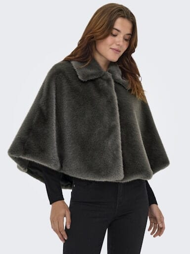 Only - Onlsof Fur Cape - 4880445 Thunderstorm Nederdele