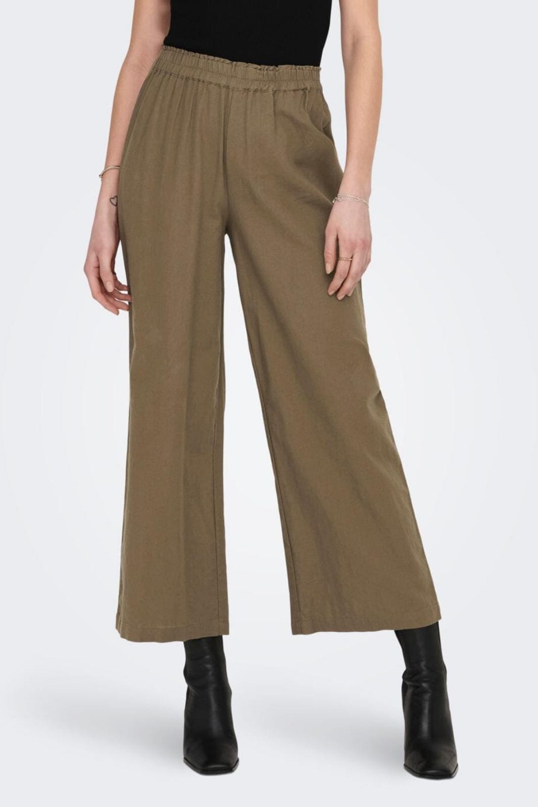 Only - Onltokyo Linen Blend Pant - 4144366 Cub Bukser