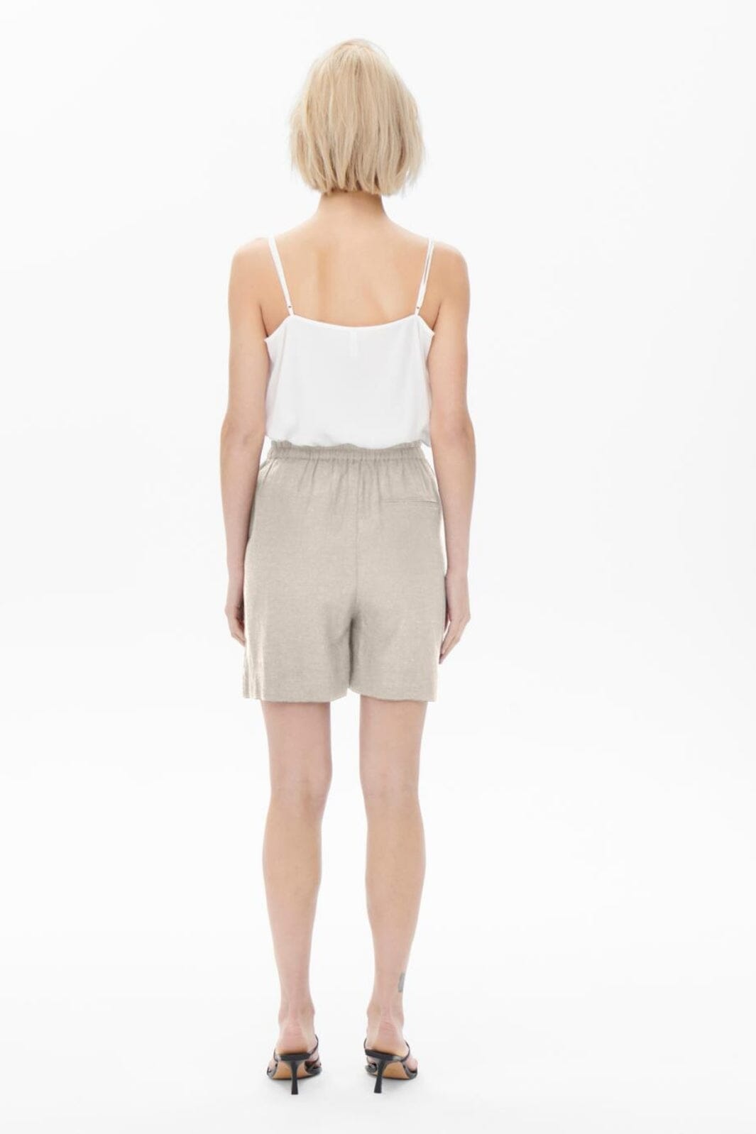 Only - Onltokyo Linen Blend Shorts - 3996912 Moonbeam Shorts