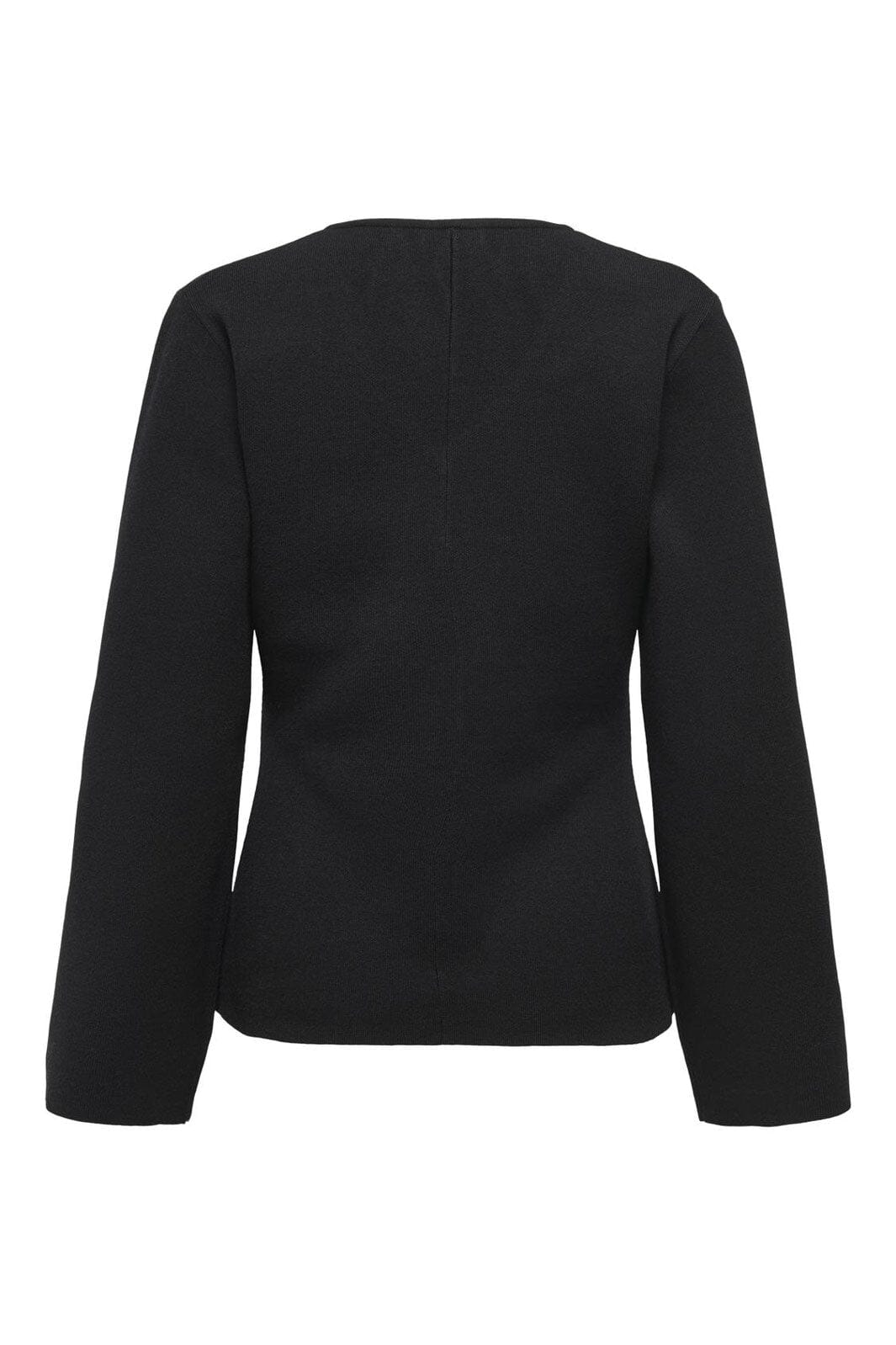 Only - Onlviola Ls Fit V-Neck Knt - 4940903 Black