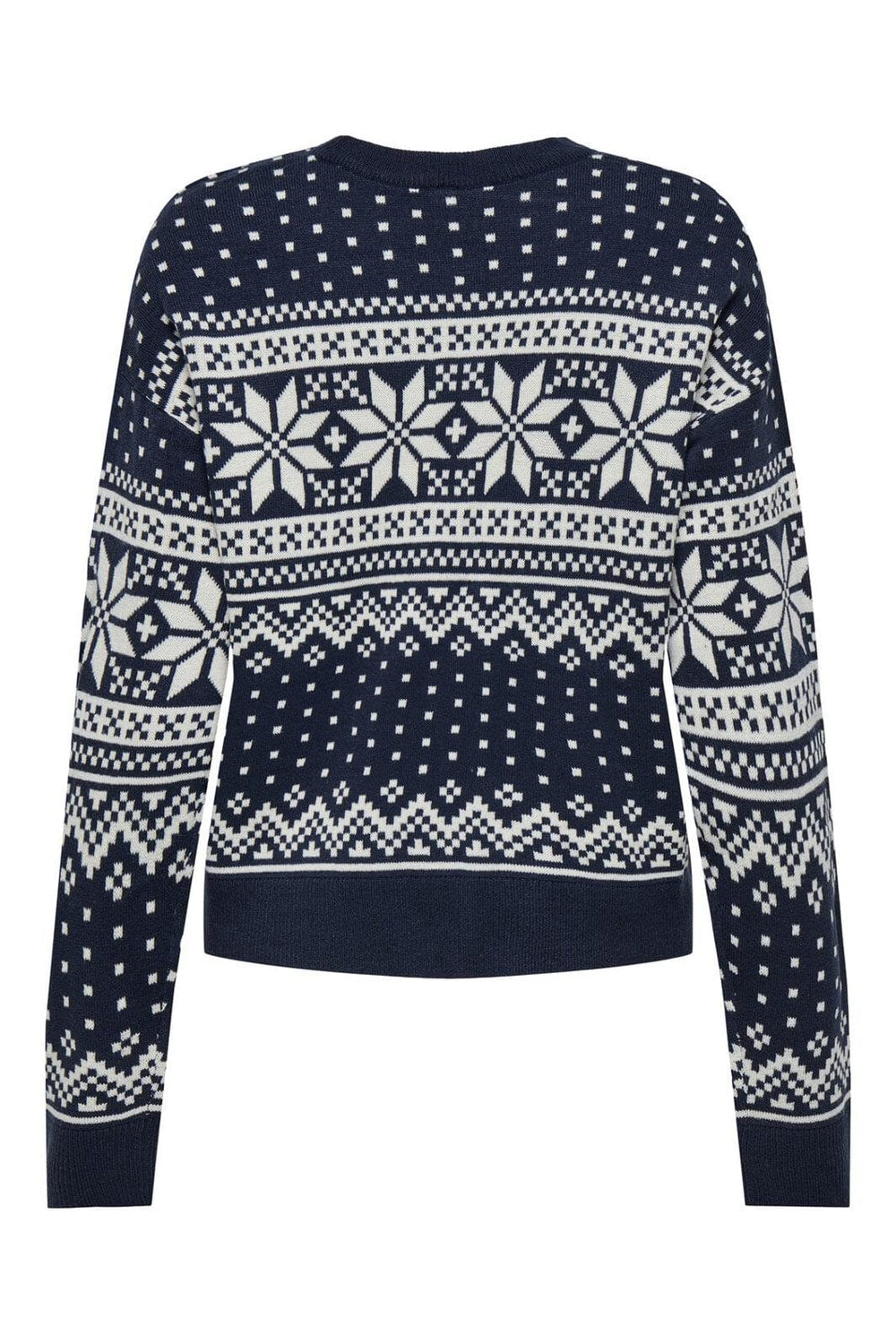 Only - Onlxmas Threea Pullover Knt - 4857772 Night Sky W. Birch