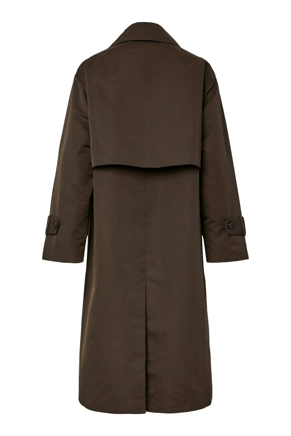 Pieces - Pcagnes Ls Tie Trenchcoat Pp - 4936785 Delicioso Frakker