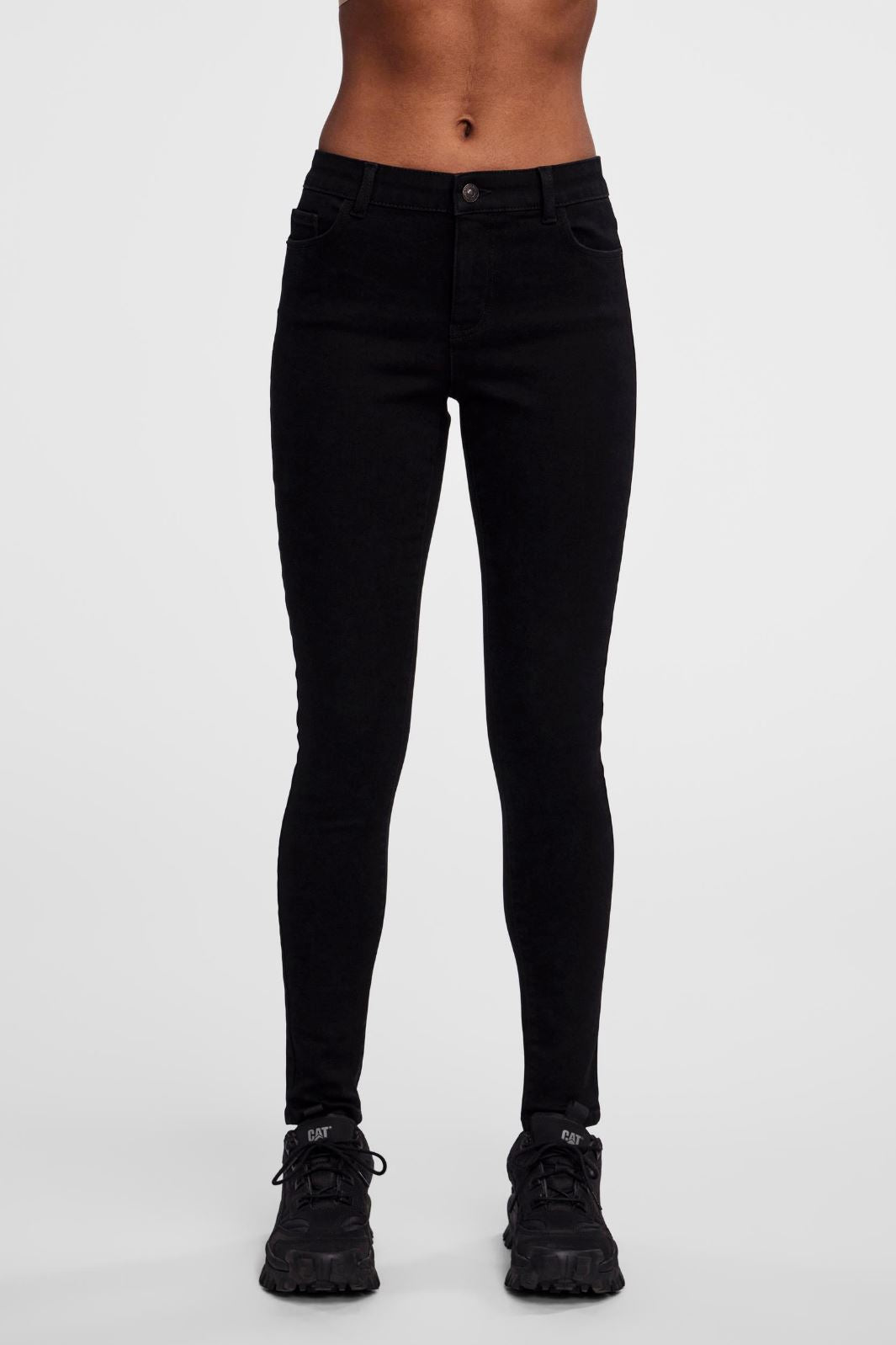 Pieces - Pcdana Skinny Jeans Bl102 - 4438592 Black Denim Jeans