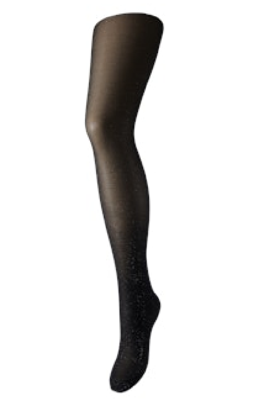 Pieces - Pcmia Glitter Tights - 4559145 Black Glitter Strømpebukser