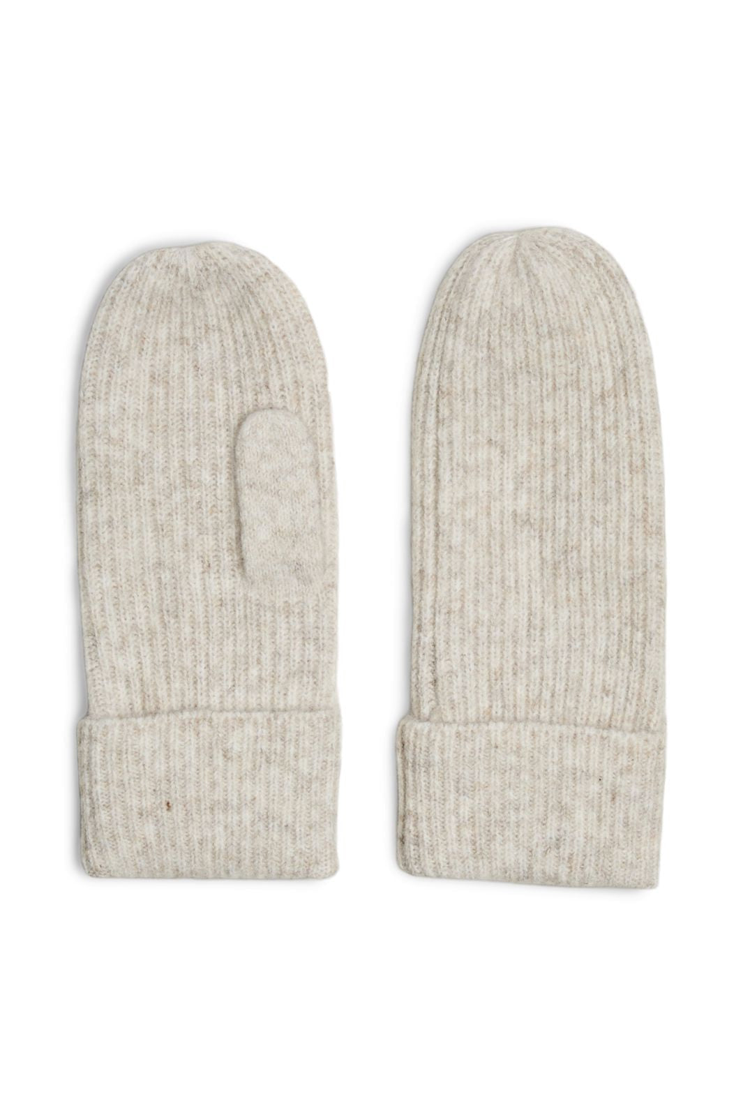 Pieces - Pcmoella Mittens - 4547295 Whitecap Gray Melange