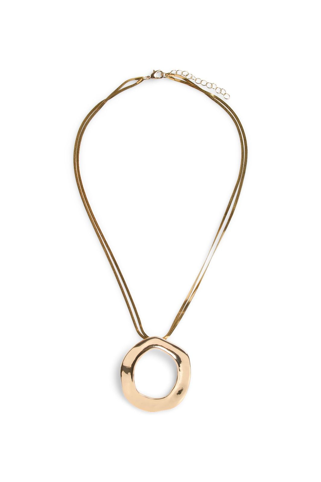 Pieces - Pcolivia Necklace Pp Fsy - 5041067 Golden Colour