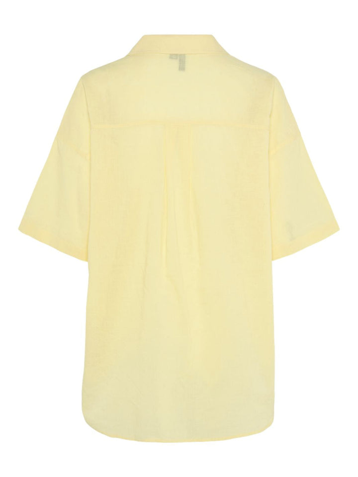 Pieces - Pcsatinka 2/4 Shirt - 4699093 Pale Banana