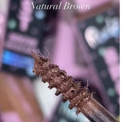 Rude Cosmetics - Brow Artist Brow Mascara - Natural Brown - Øjenbryn