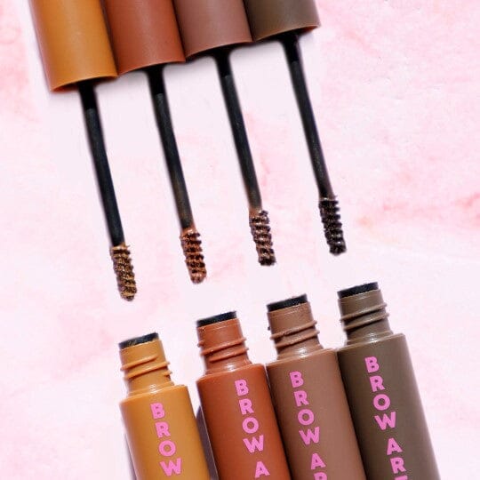 Rude Cosmetics - Brow Artist Brow Mascara - Natural Brown - Øjenbryn