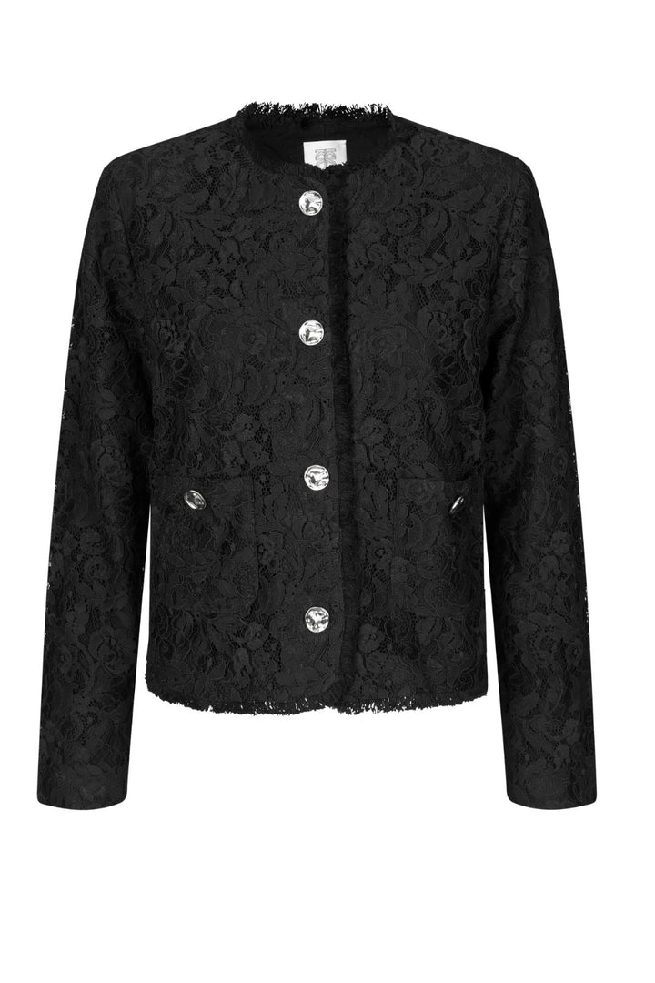 Second Female - Border Jacket 59032 - Black Jakker