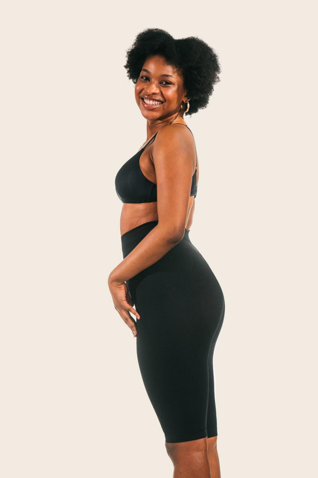 Shabes - Shapewear lange shorts - Black Shorts