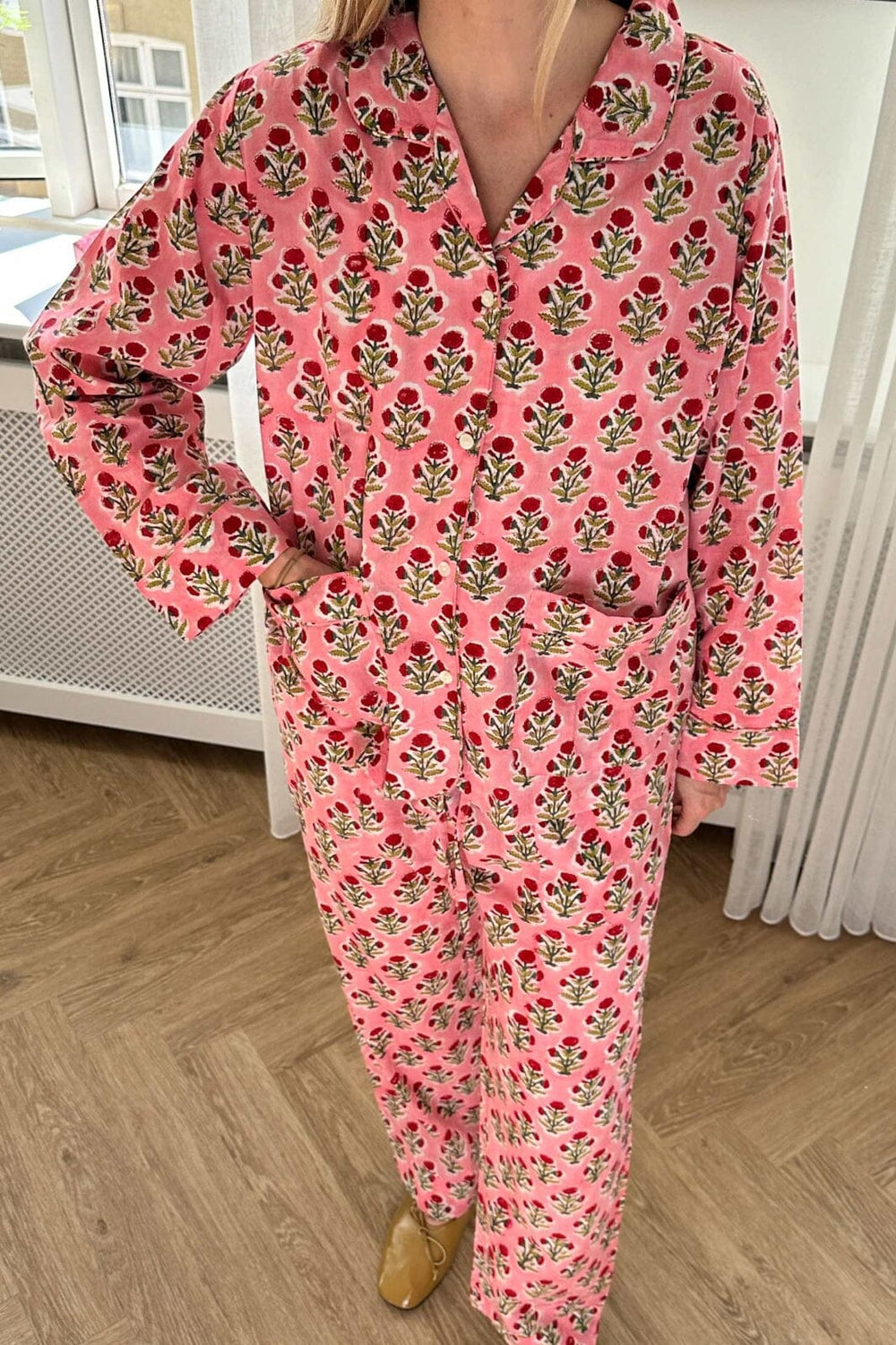 Sissel Edelbo - Nuit Pyjamas Set SE 1701 - Cherry Flower