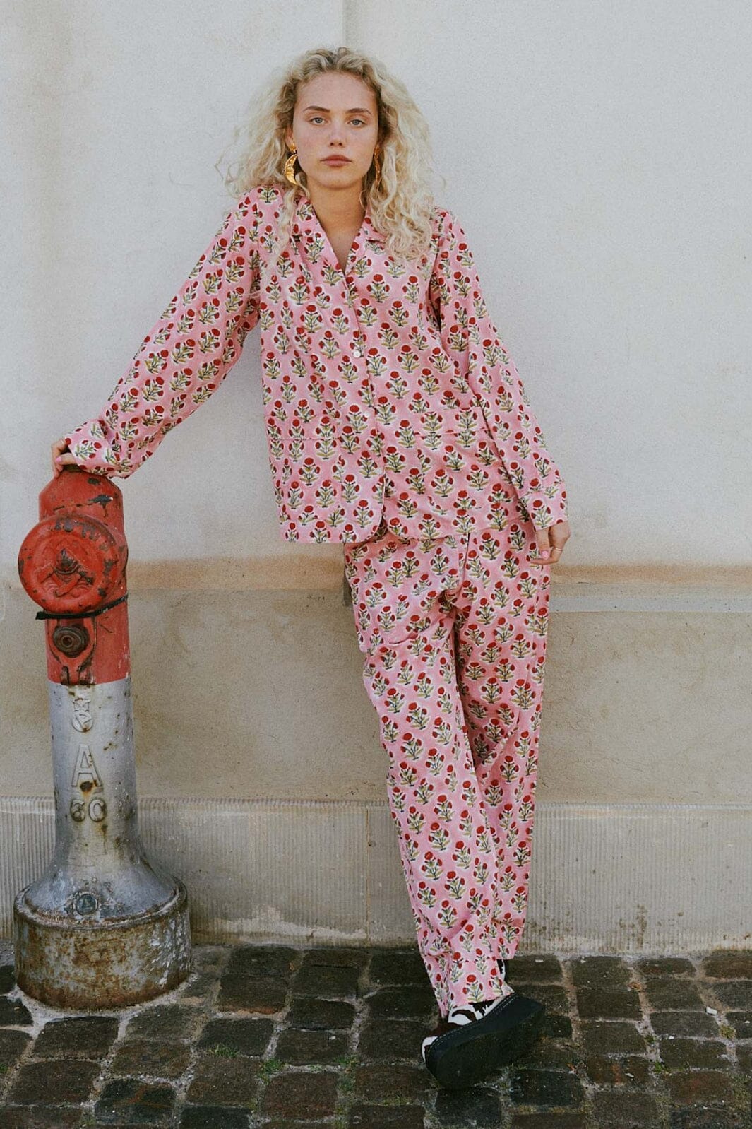 Sissel Edelbo - Nuit Pyjamas Set SE 1701 - Cherry Flower