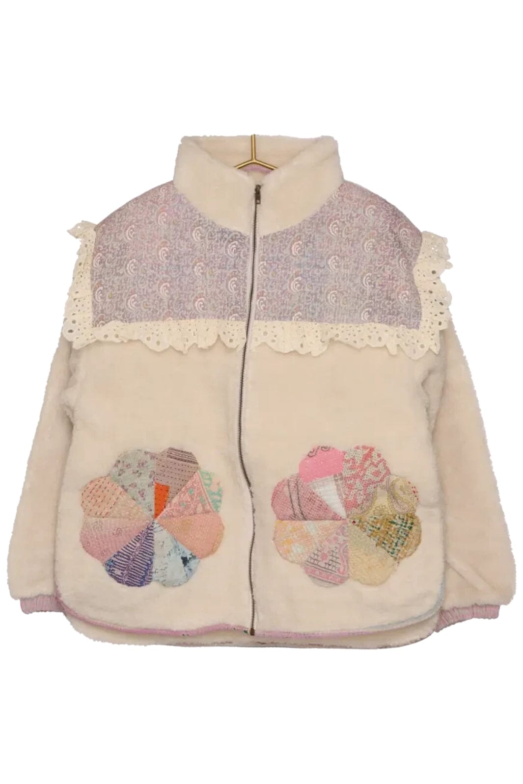 Sissel Edelbo - Vilma Jacket SE 1423-1 - Sand Patchwork No. 19 Jakker