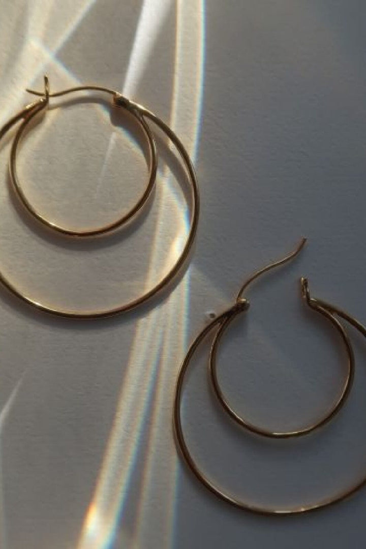 Stine A - Double Creol Grande Earring - 1380-02-S