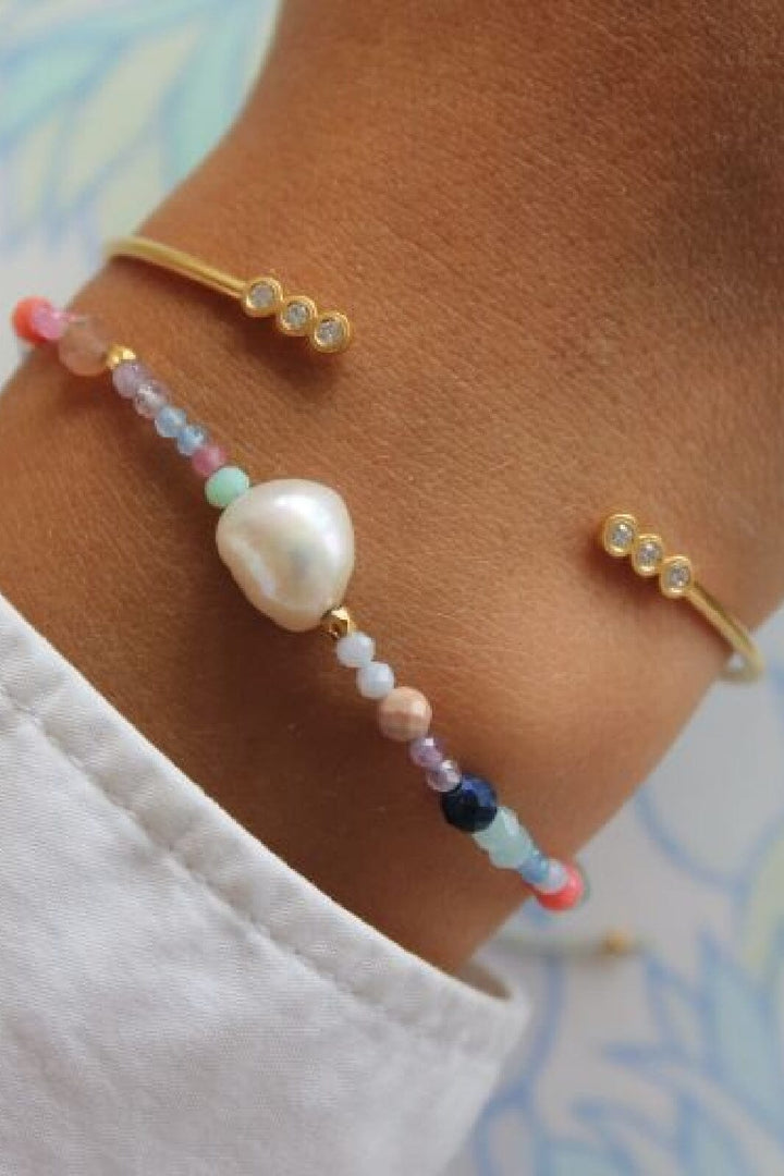 Stine A - Six Big Dots Bracelet - 3012-02-Os Armbånd