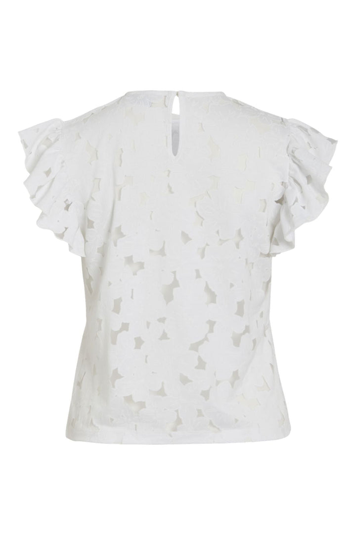 Vila - Vifia C/S Top - 4977495 Cloud Dancer