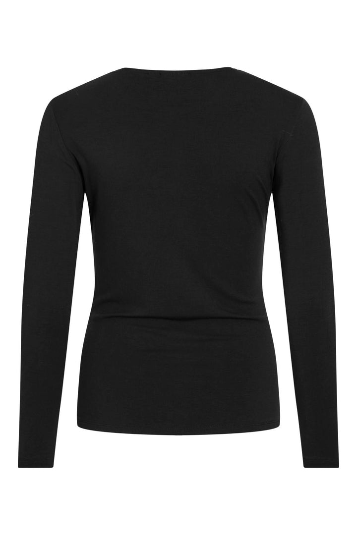 Vila - Visempa Crew Neck L/S Top - 4913251 Black Beauty