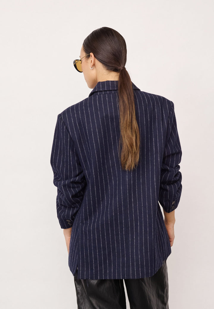 Co´Couture - Naidacc Pin Power Blazer 500133 - 40007 - Navy