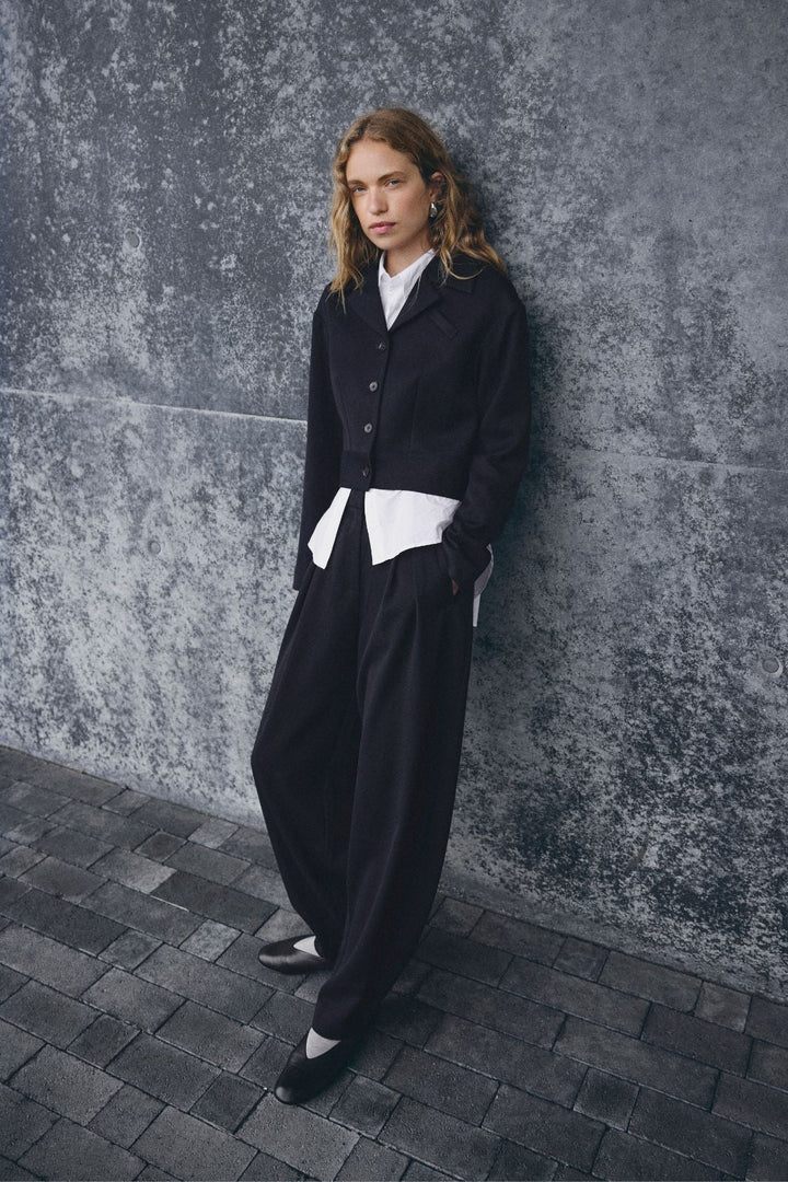 Moss Copenhagen - Mschmynthe Elina Pants 19226 - Sky Captain